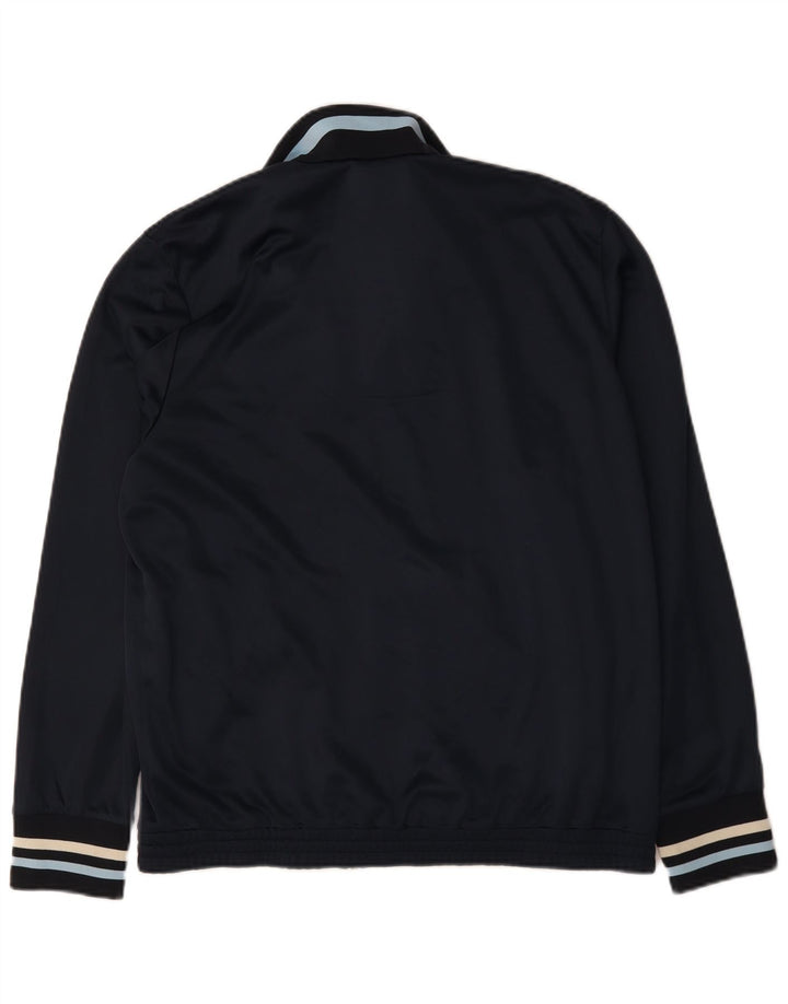 Giacca da tuta da donna Lotto UK 18 XL Poliestere a righe blu navy