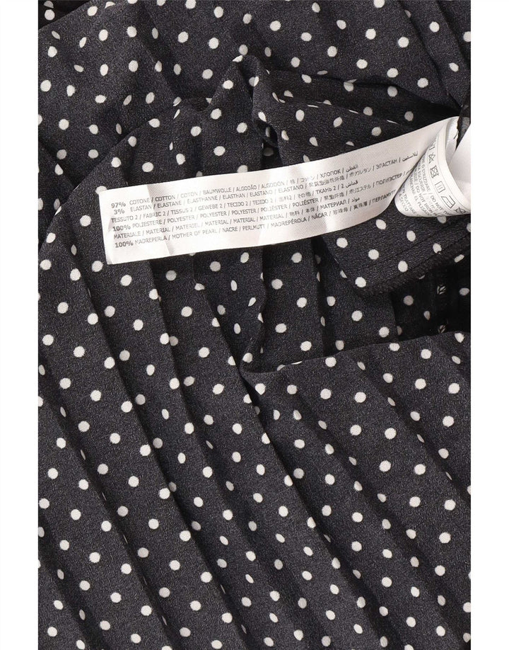 Simona Barbieri Abito Maxi Twinset Donna IT 42 Medio Pois Nero
