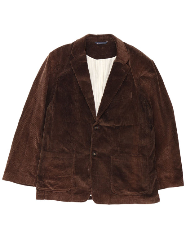 Giacca blazer a 2 bottoni Marks & Spencer da uomo blu Harbour UK 42 XL marrone