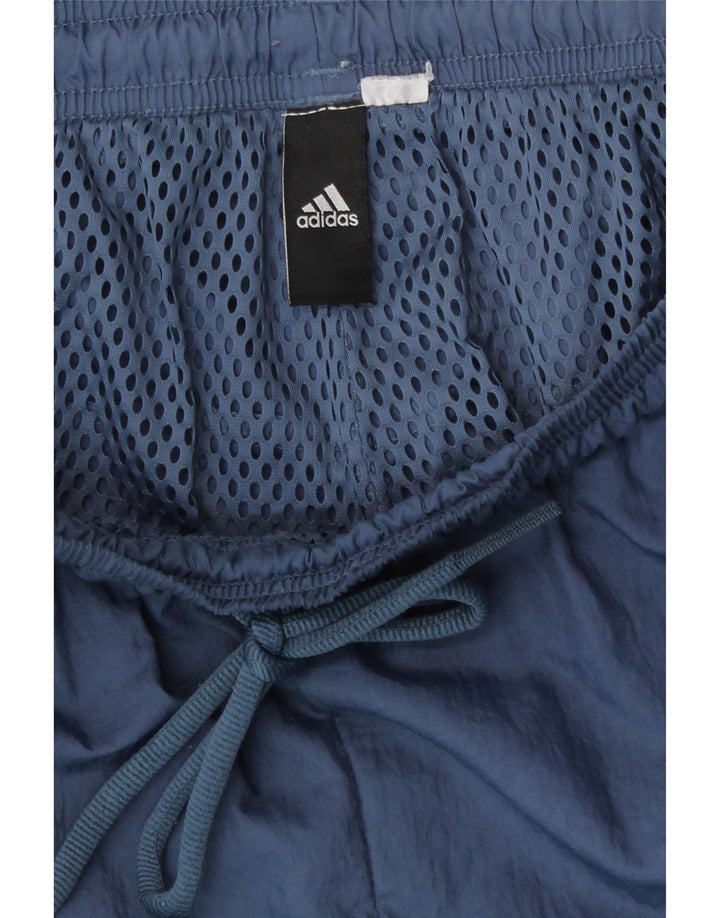 Adidas Pantaloni da tuta da uomo Joggers Sport in poliestere blu medio