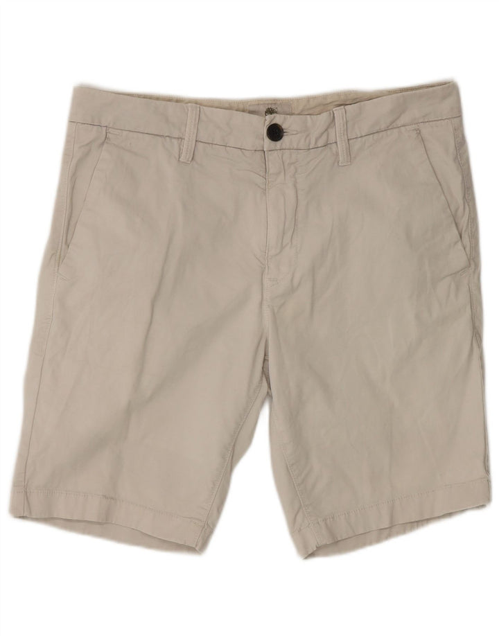 Pantaloncini chino da uomo Timberland W33 grandi classici in cotone bianco sporco