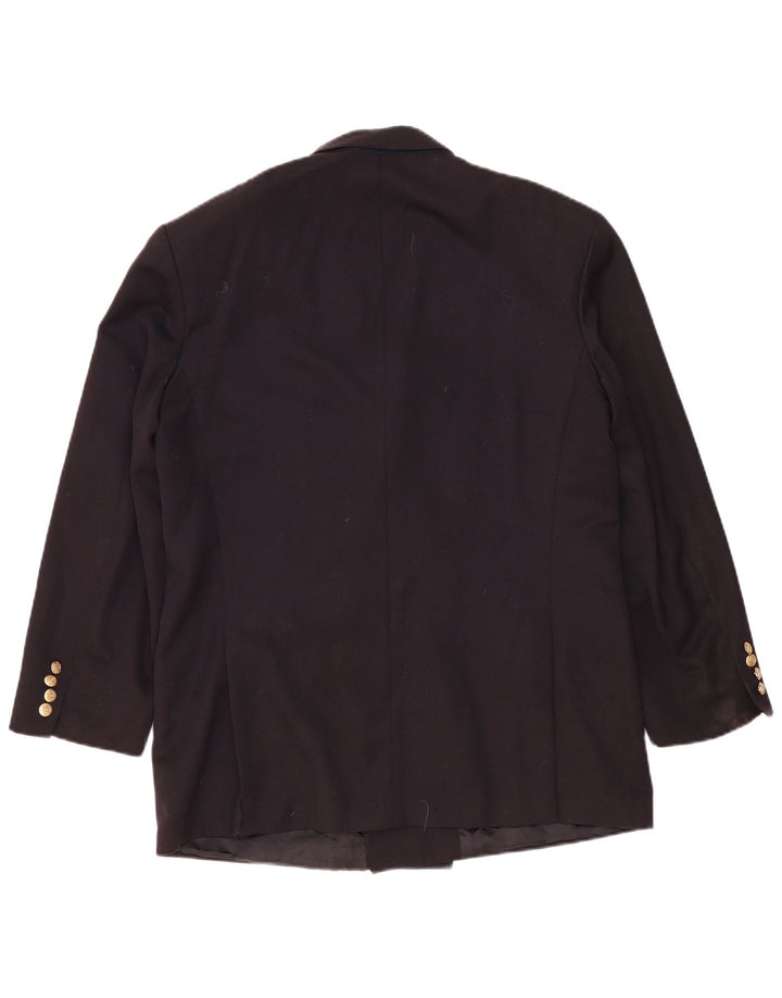 Giacca blazer doppiopetto da uomo Marks & Spencer UK 42 grande blu navy
