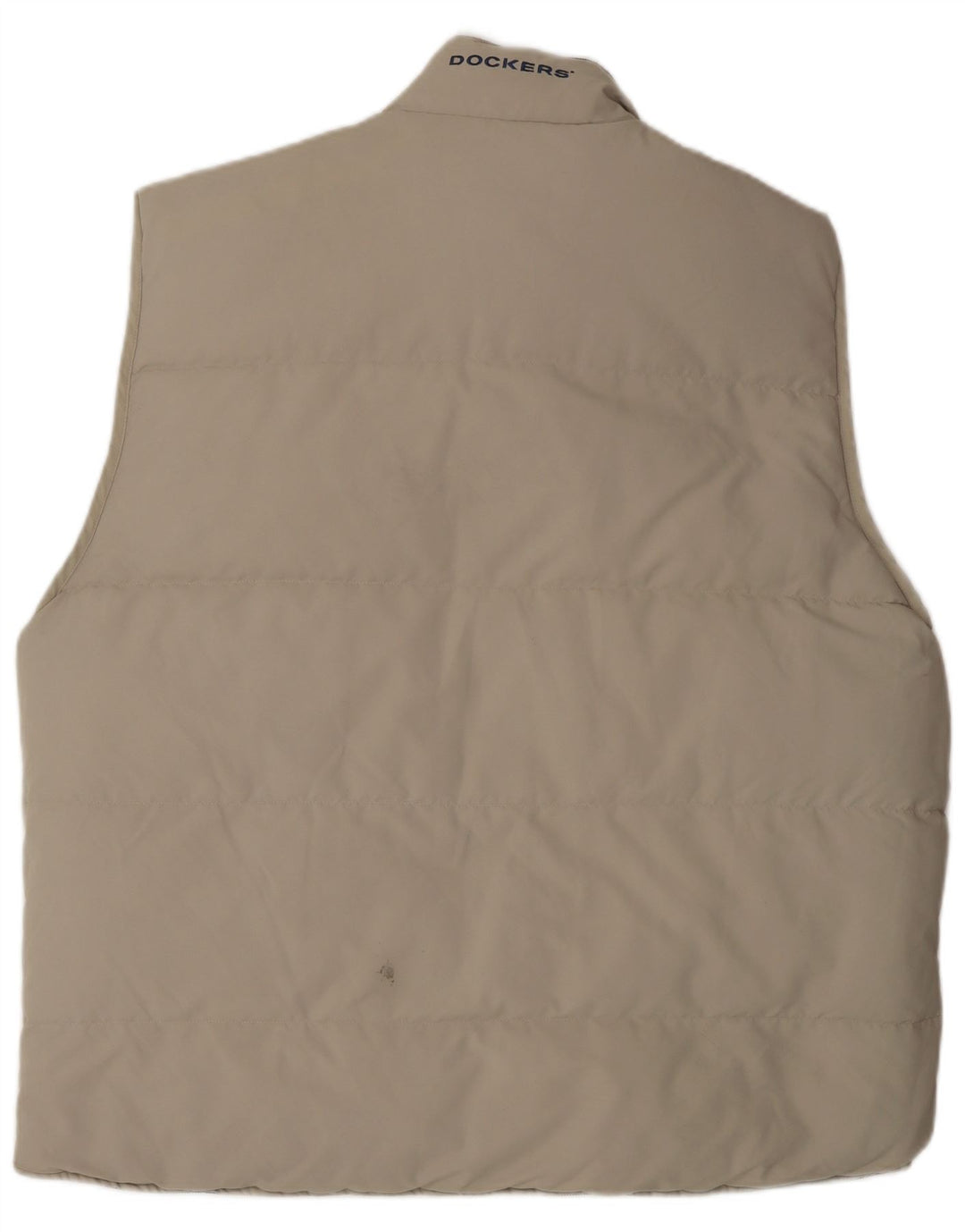 Dockers Gilet imbottito reversibile da uomo UK 44 2XL Poliestere beige