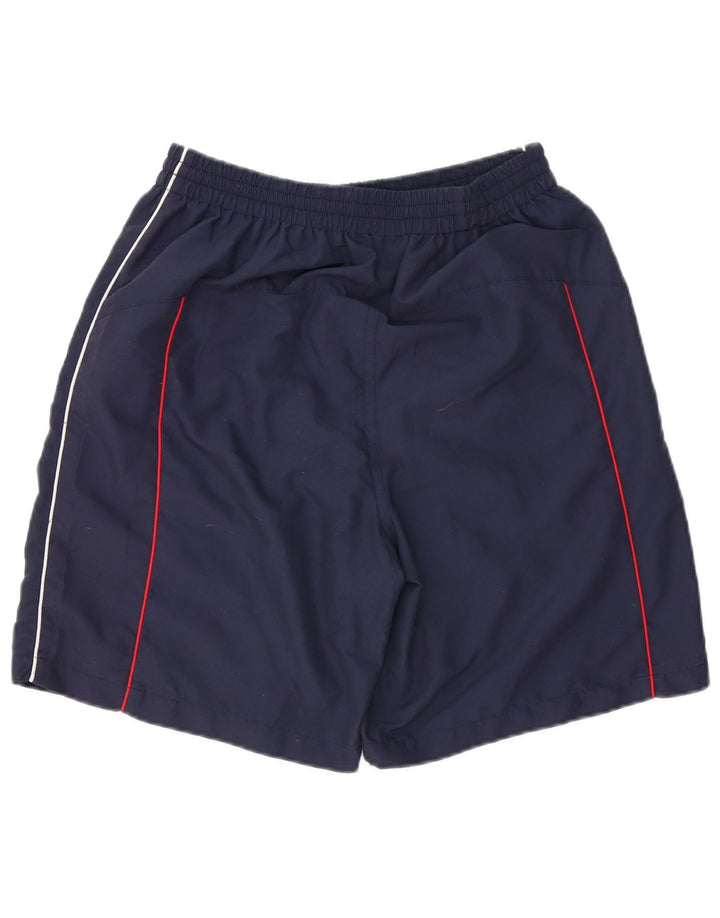 Pantaloncini sportivi da uomo Fila Large in poliestere blu navy