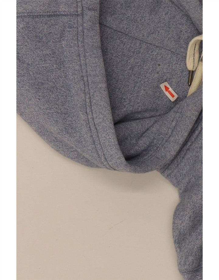 Maglione con cappuccio e zip da uomo Rip Curl grande in cotone blu