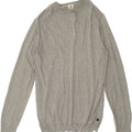 LEE Mens Crew Neck Jumper Sweater 2XL Grey Cotton | Vintage Lee | Thrift | Second-Hand Lee | Used Clothing | Messina Hembry 