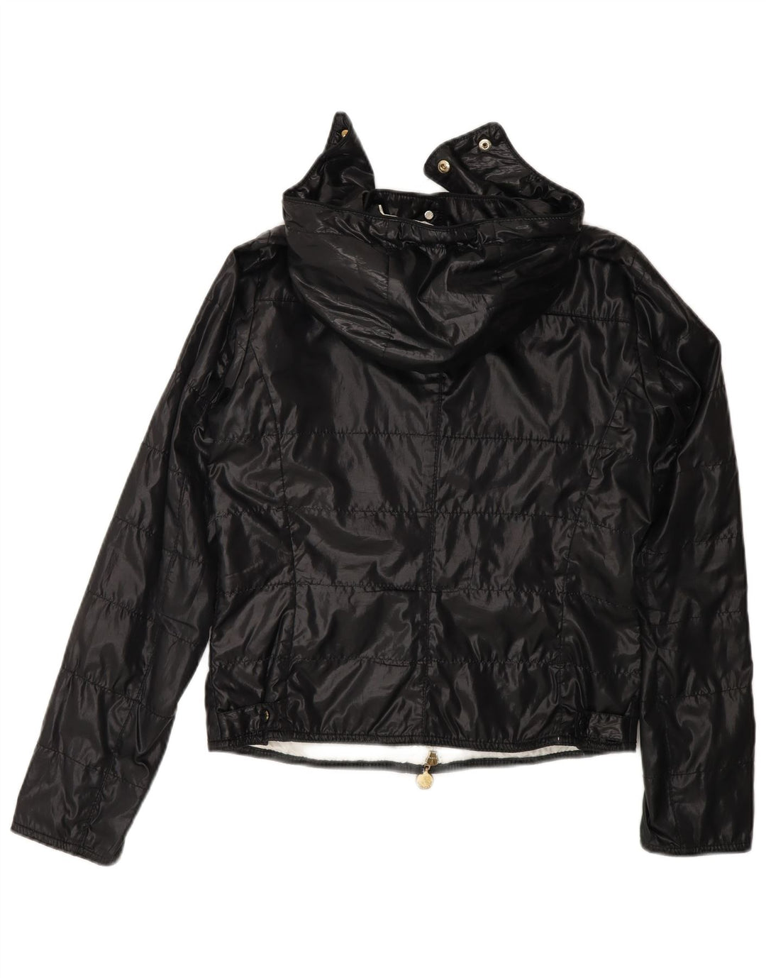 Giacca a vento con cappuccio da donna Moncler taglia 1 piccola nera
