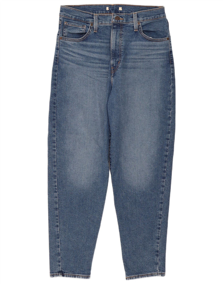Jeans Levi's affusolati a vita alta da donna W32 L29 Blu