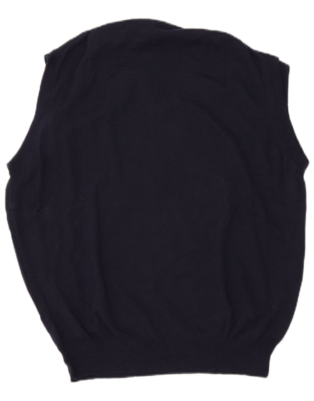 Canotta Uomo Trussardi Canotta Grande Blu Navy Lana Merino
