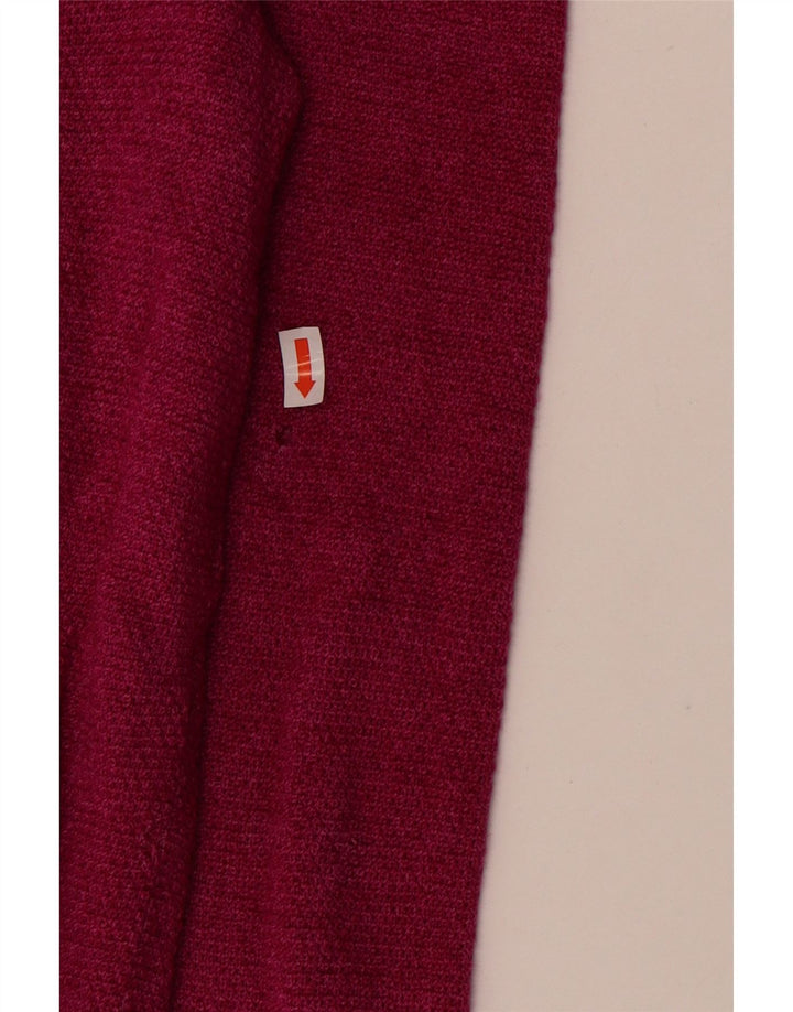 Maglione maglione girocollo da uomo Sun68 grande lana rosa