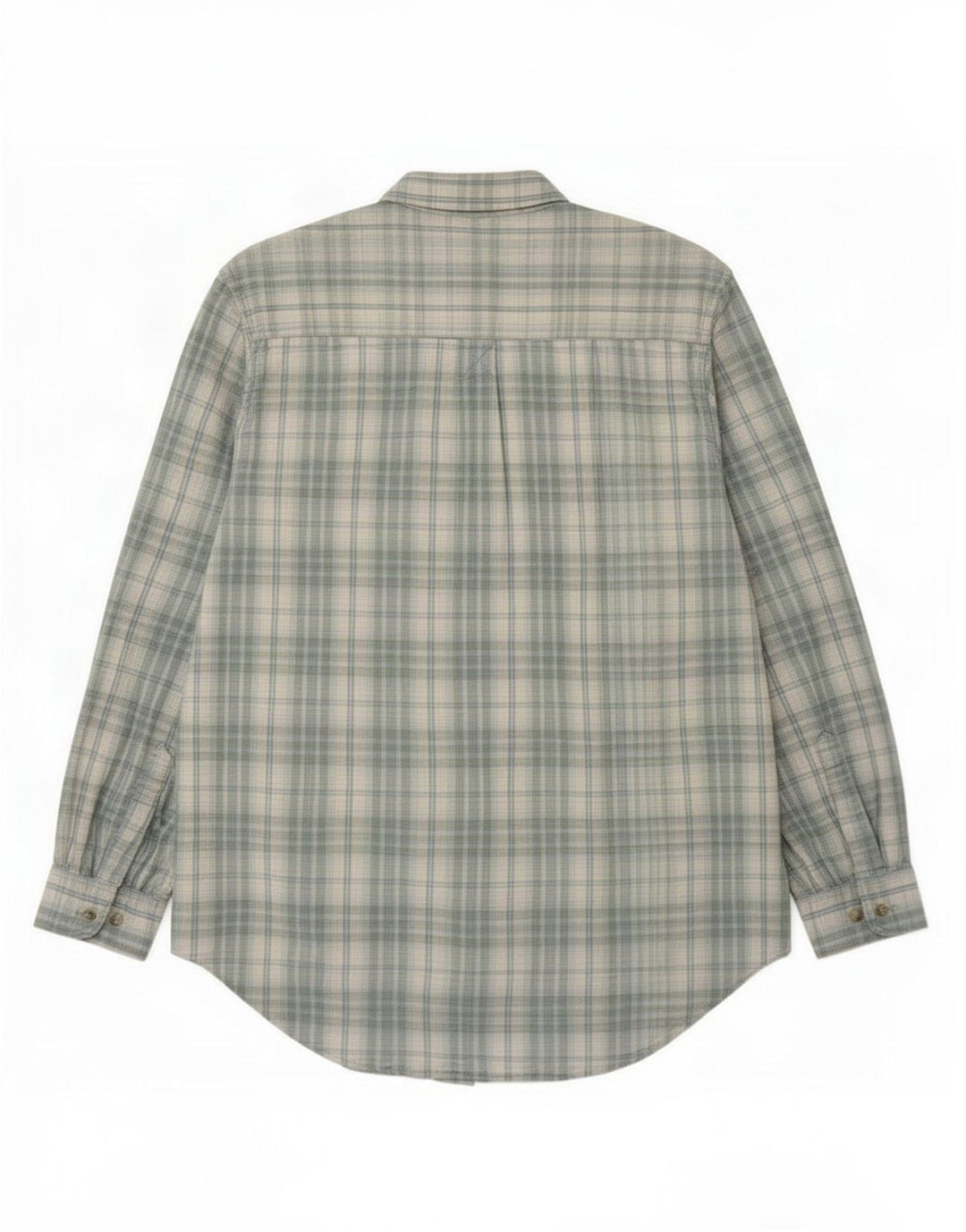 Camicia da uomo Timberland in cotone a quadri blu medio