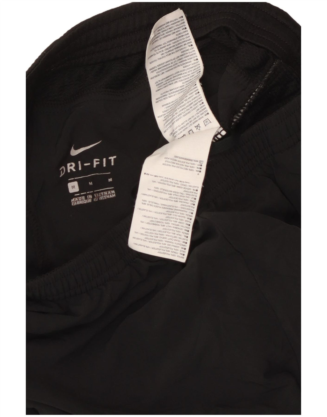 Pantaloni da tuta Nike Dri Fit da uomo, pantaloni da jogging, poliestere nero medio