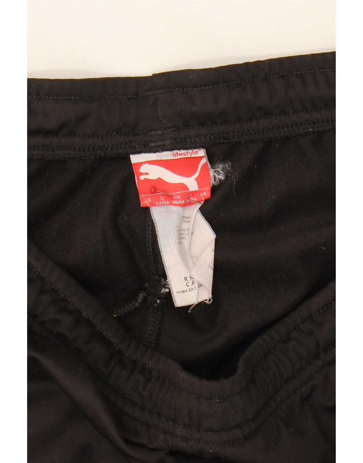 Pantaloni della tuta da uomo Puma Large neri