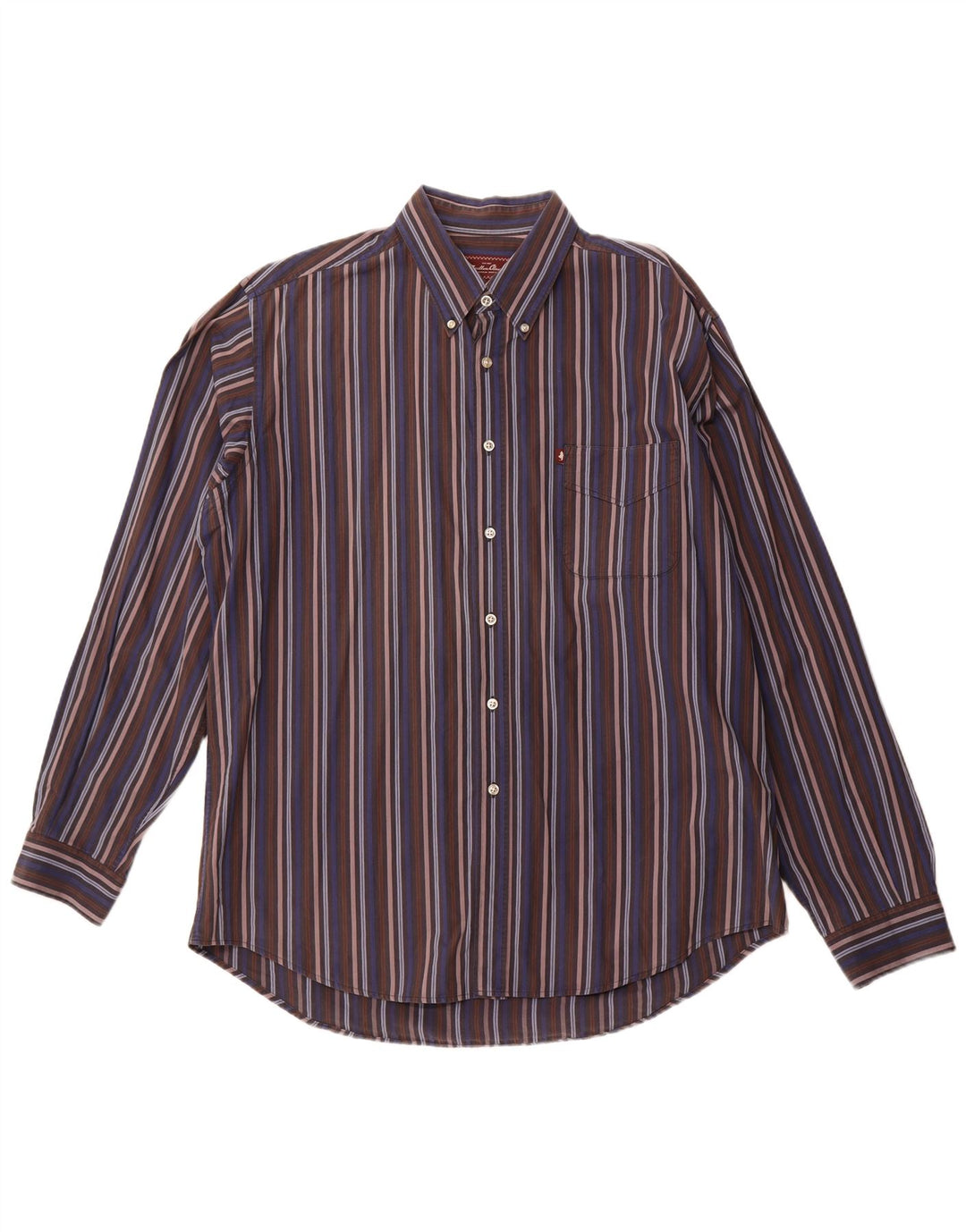 MARLBORO CLASSICS Camicia da uomo 2XL Cotone a righe multicolore