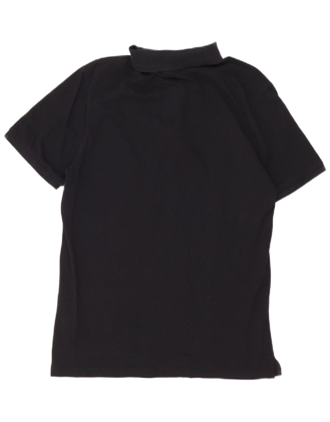 Polo Hugo Boss da uomo vestibilità regolare in cotone nero medio