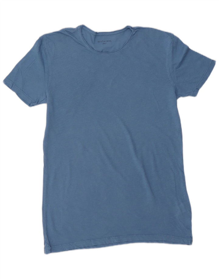 T-shirt da uomo All Saints Top piccola in cotone blu