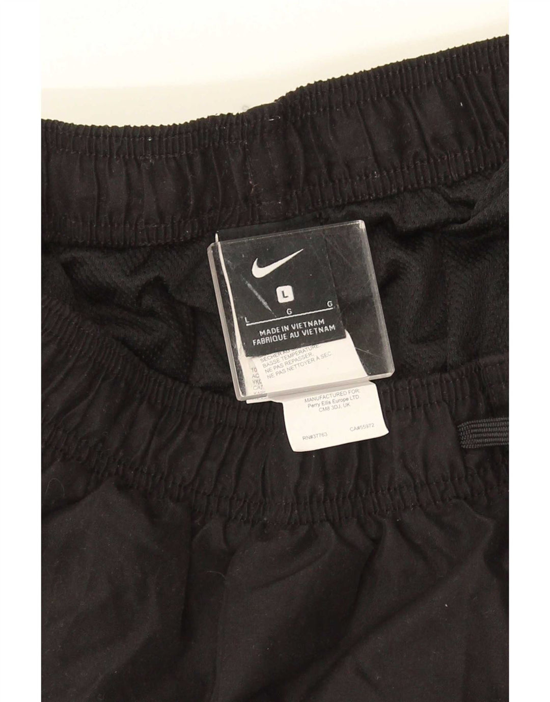 Pantaloncini sportivi Nike Dri Fit Graphic da uomo, grandi, in poliestere nero