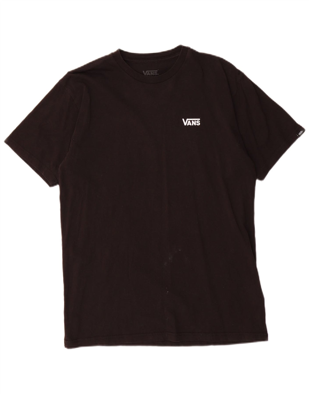 T-shirt da uomo con vestibilità classica VANS, cotone medio nero