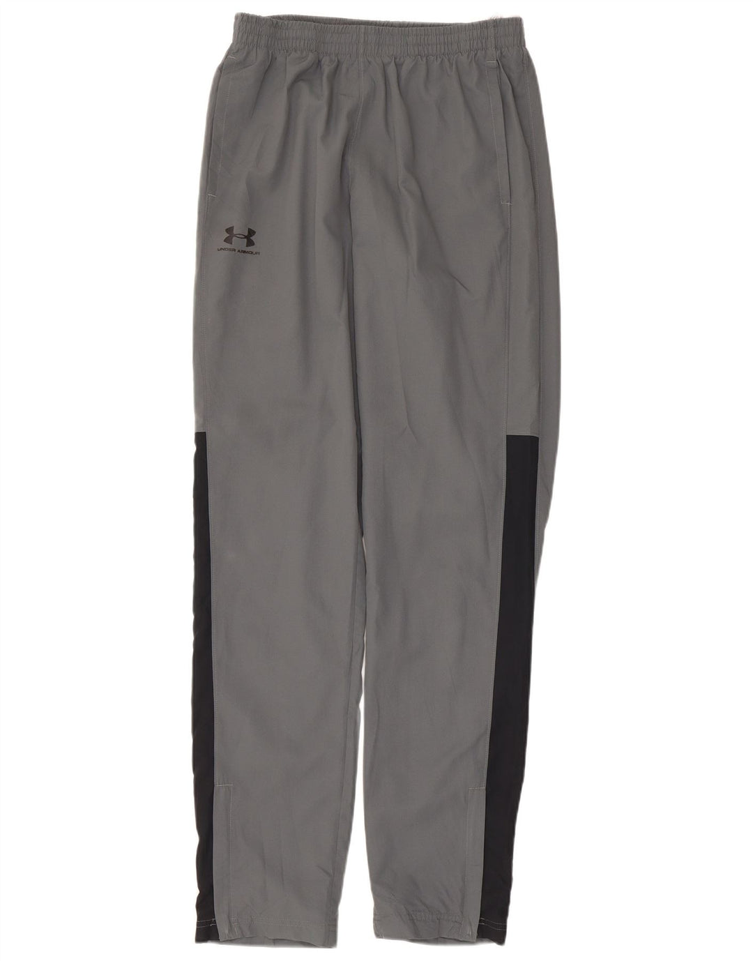 Pantaloni da tuta da uomo Under Armour Poliestere color block grigio medio