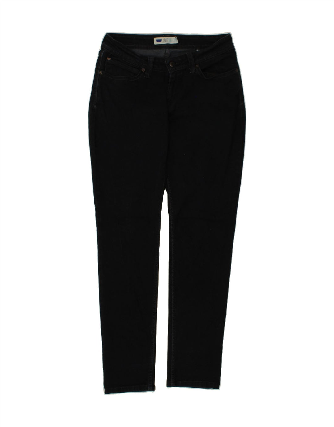 LEVI'S Womens Bold Curve Slim Jeans US 11 Medium W30 L30 Black Cotton Vintage Levi's and Second-Hand Levi's from Messina Hembry 