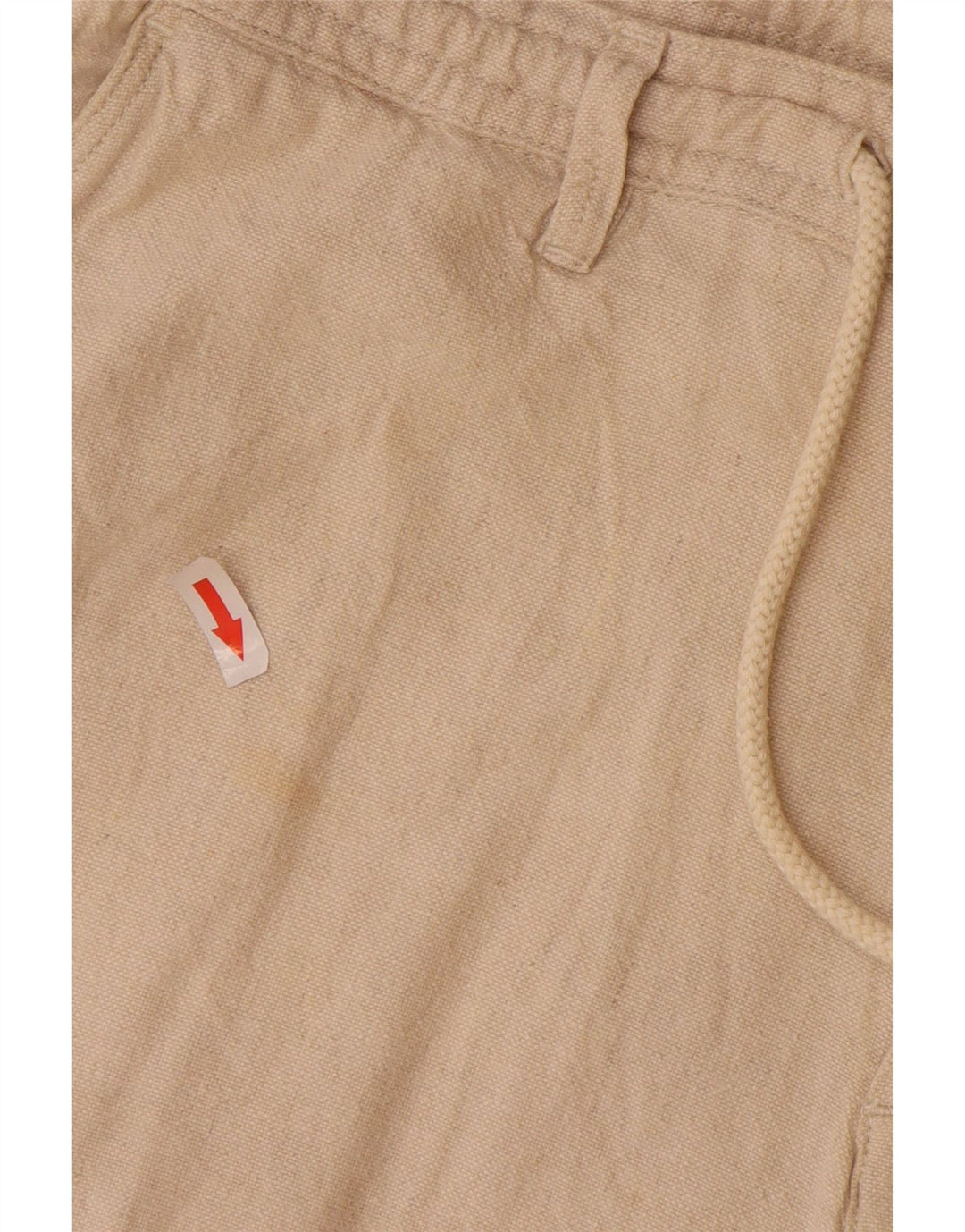 Pantaloncini chino da uomo Zara XL W44 lino beige