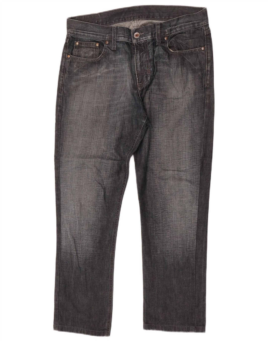 Jeans dritti da uomo Meltin' Pot W34 L28 in cotone blu