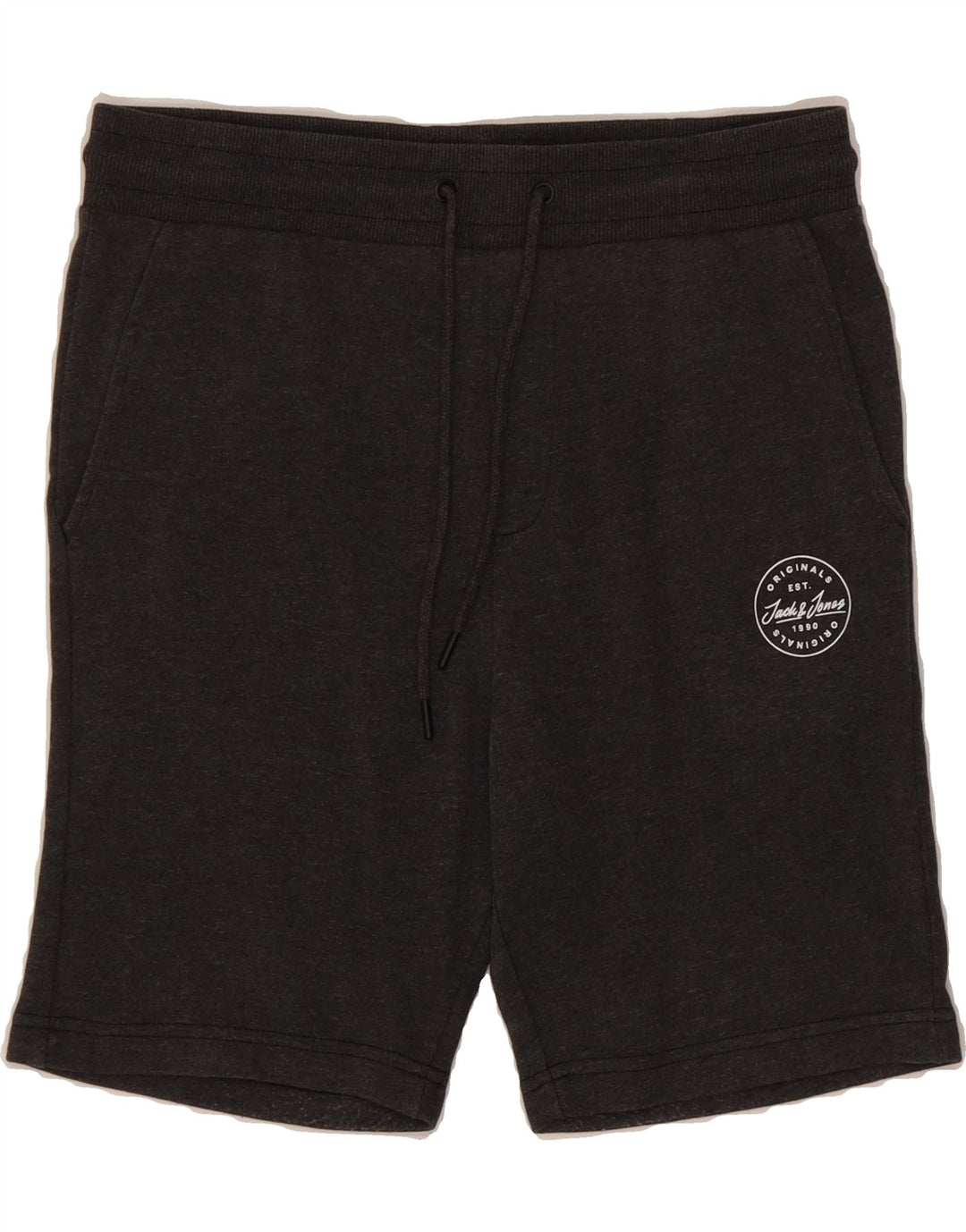 JACK & JONES Mens Sport Shorts Small  Grey Cotton Vintage Jack & Jones and Second-Hand Jack & Jones from Messina Hembry 