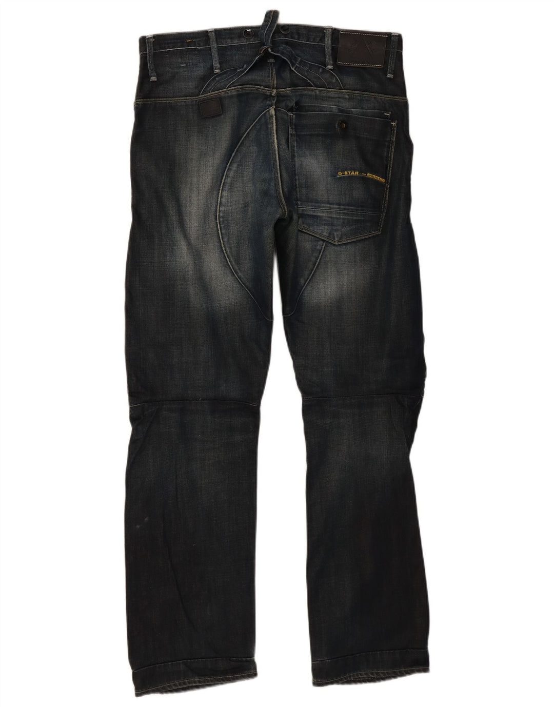 Jeans dritti cargo da uomo G-Star W33 L32 cotone blu navy