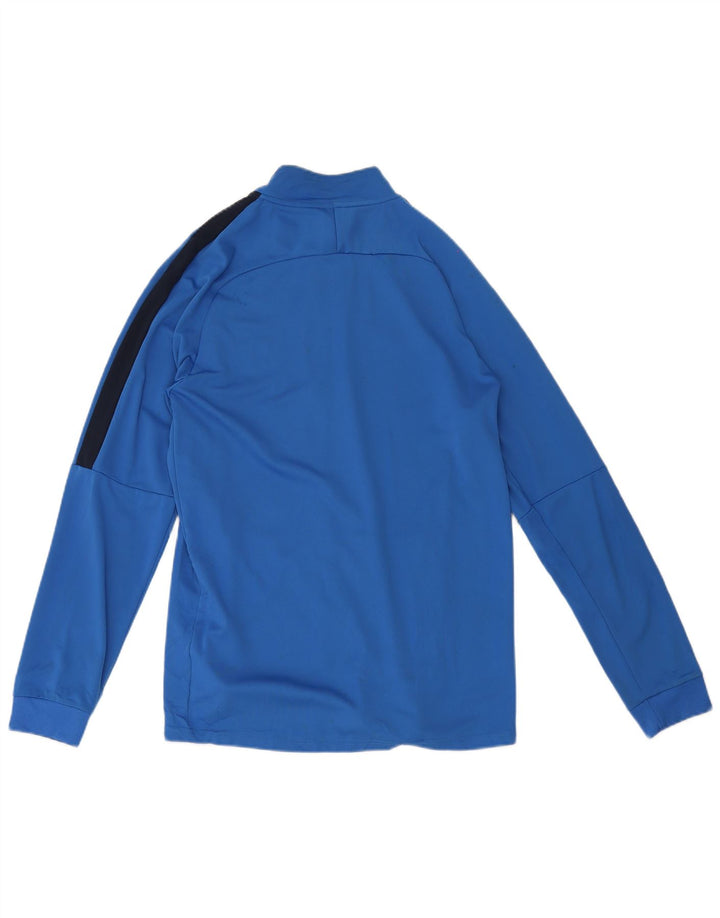 Giacca da tuta Nike Dri Fit da uomo, grande, in poliestere color block blu