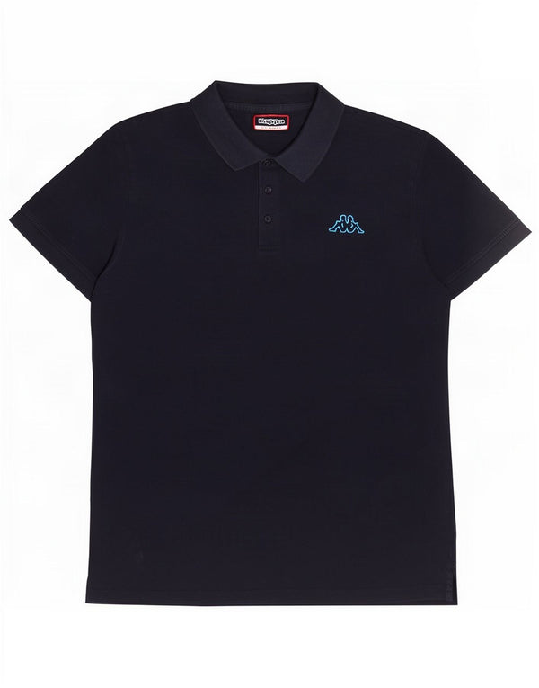 Polo da uomo Kappa XL Blu navy in cotone