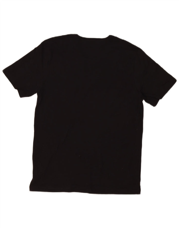 T-shirt da uomo Hugo Boss Top grande in cotone nero