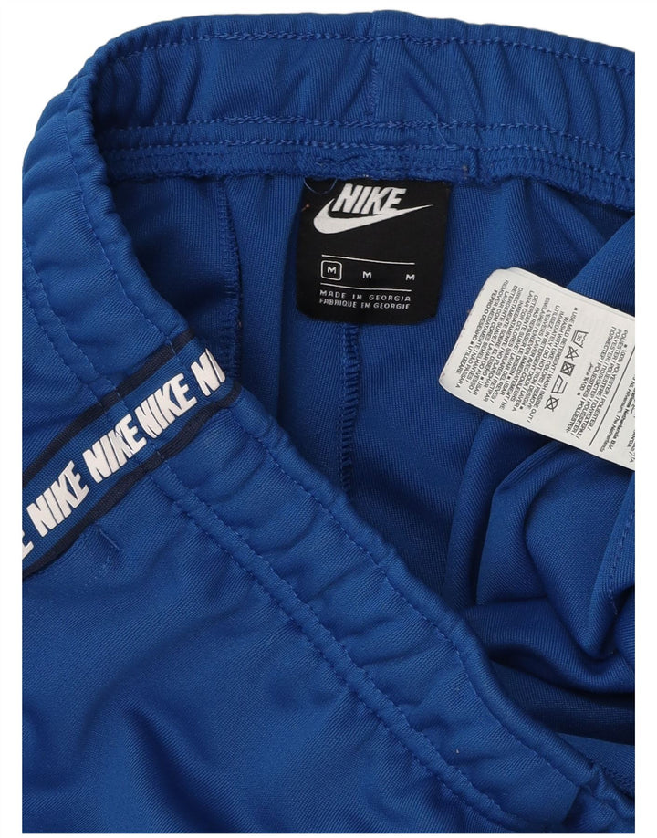 Pantaloni da tuta con grafica Nike da uomo, pantaloni da jogging, poliestere blu medio