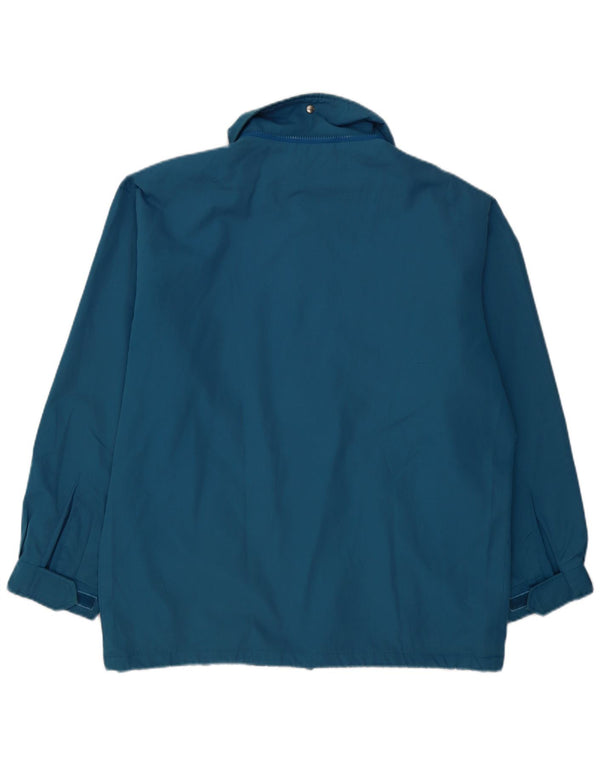 Giacca antipioggia da uomo vestibilità ampia Fila IT 50 Large blu poliestere