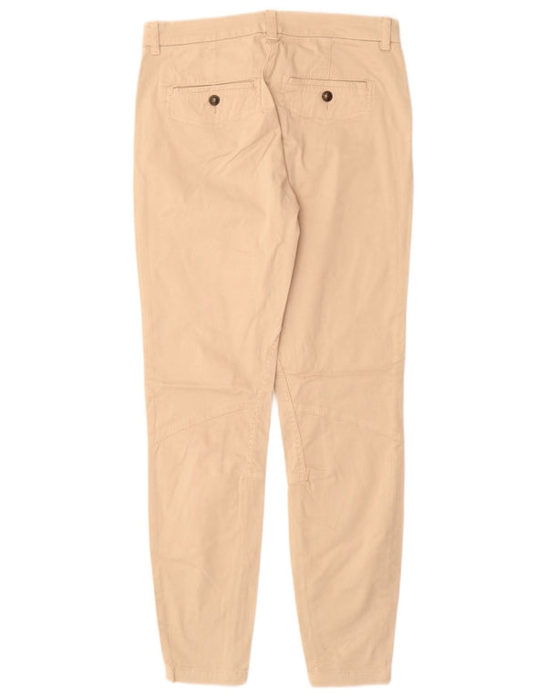Pantaloni Casual Slim Donna Trussardi IT 40 Small W28 L29 Cotone Beige