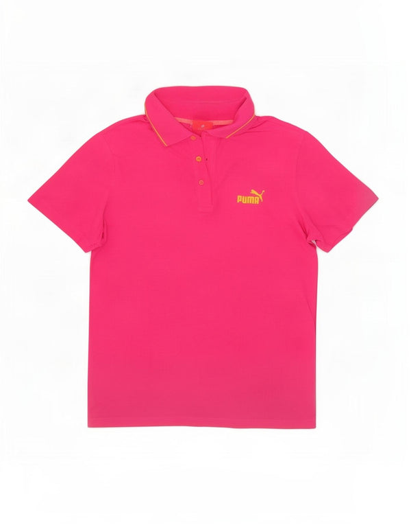 Polo Puma Uomo Large Rosa