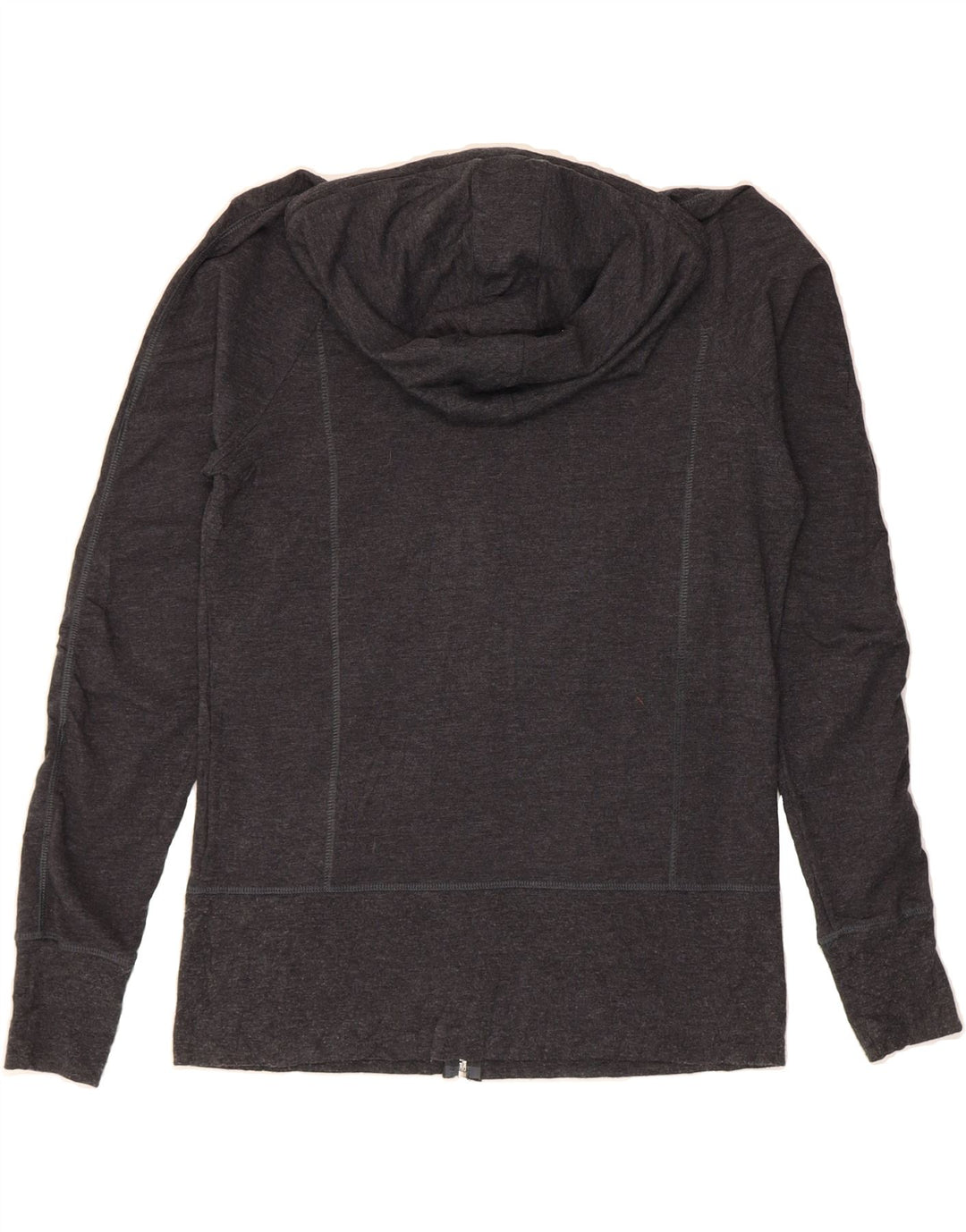 CHAMPION Womens Zip Hoodie Sweater UK 14 Medium Grey Cotton Vintage Champion and Second-Hand Champion from Messina Hembry 