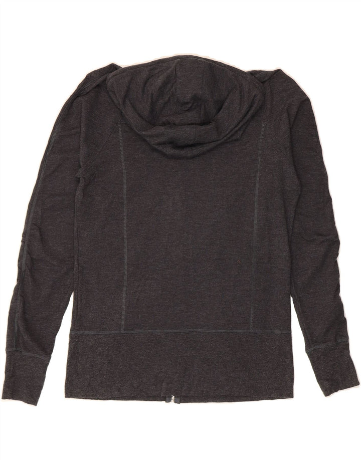 CHAMPION Womens Zip Hoodie Sweater UK 14 Medium Grey Cotton Vintage Champion and Second-Hand Champion from Messina Hembry 