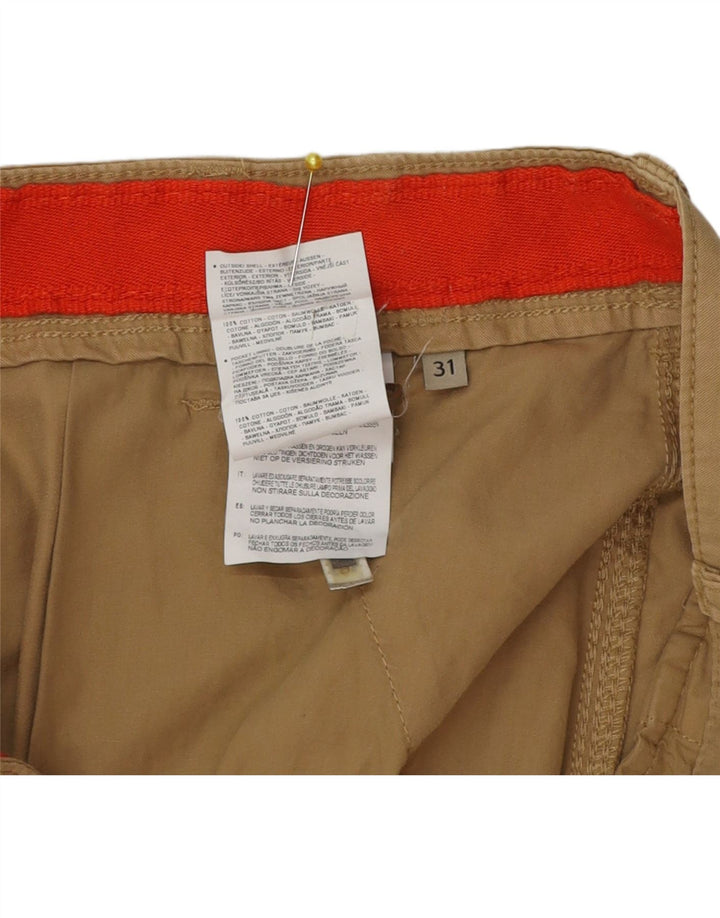 Pantaloncini cargo da uomo Napapijri W31 in cotone beige medio