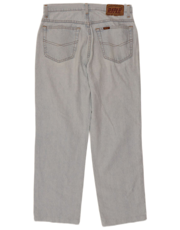 Jeans dritti da donna RIFLE W32 L27 cotone blu