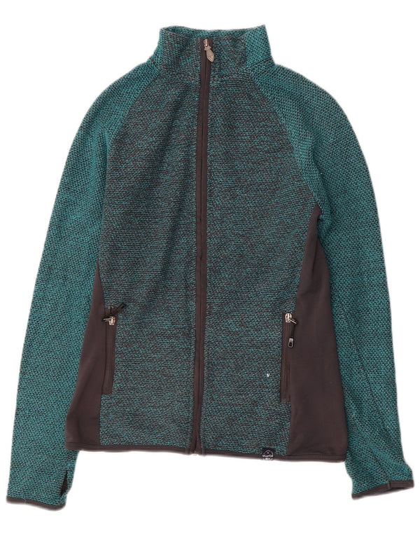 Giacca da tuta da donna Weird Fish UK 10 Small Blue Colourblock