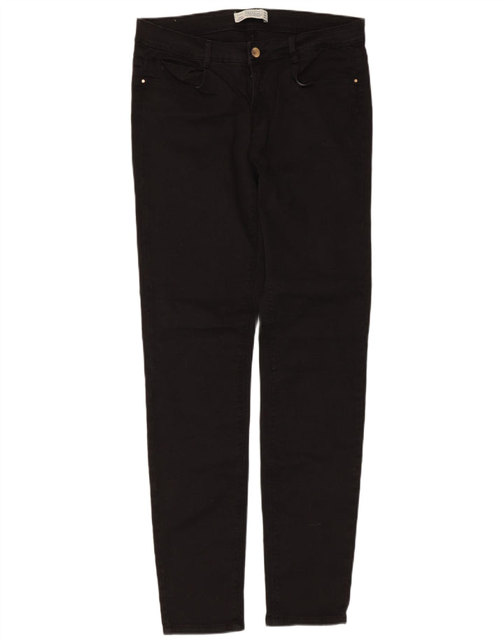 Jeans Zara Trafaluc Slim da donna EU 42 Large W32 L30 Neri