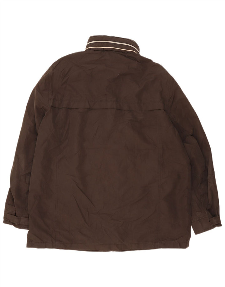 Giacca antipioggia con cappuccio Marks & Spencer da uomo blu Harbour UK 42 XL nera