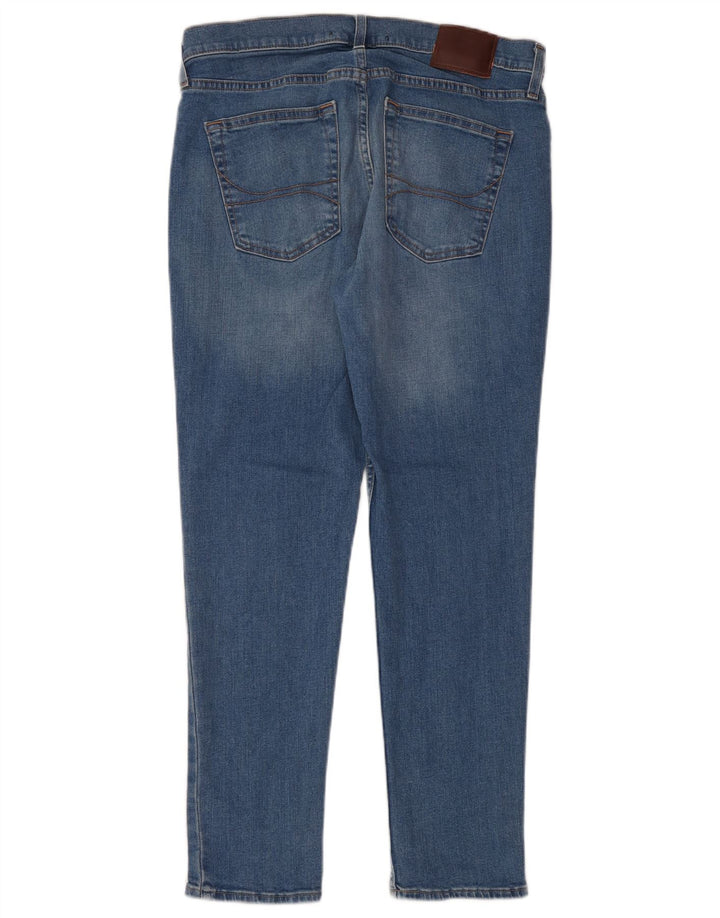 Jeans affusolati Hollister da uomo W33 L30 in cotone blu