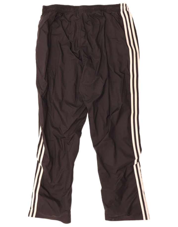 Pantaloni da tuta ADIDAS Climalite da uomo XL nylon nero