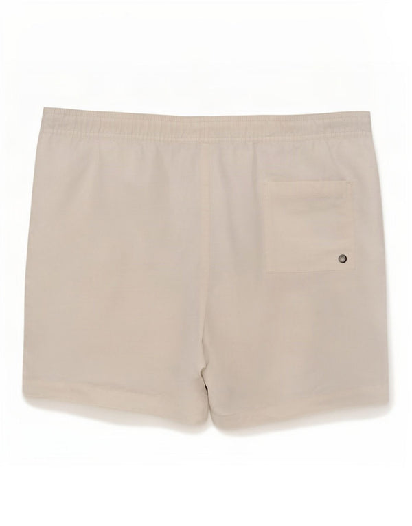Calvin Klein Mens Graphic Swimming Shorts Medium White