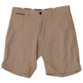Pantaloncini chino da uomo Tommy Hilfiger W32 cotone beige medio