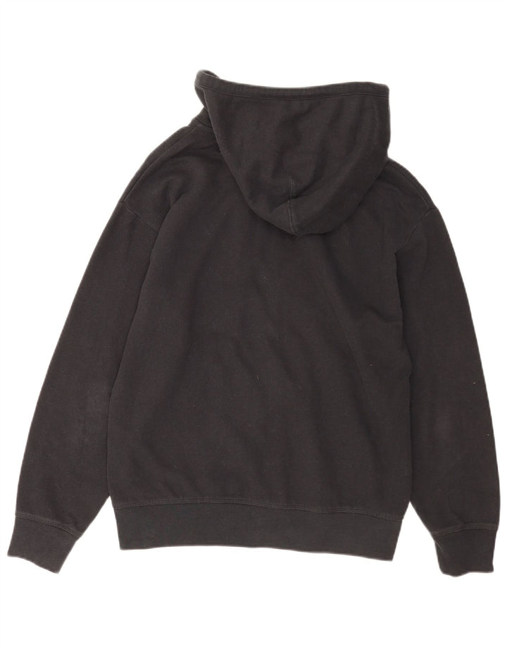 Maglione con cappuccio e zip da uomo Levi's in cotone nero medio