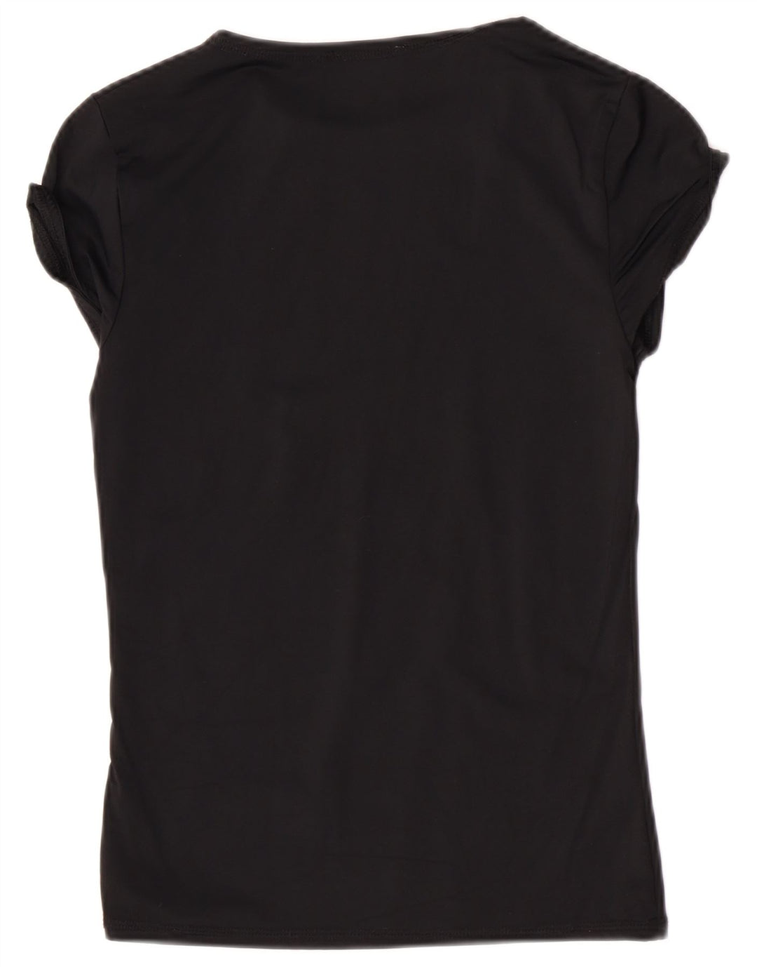 T-shirt Zara da donna Top UK 12 media nera