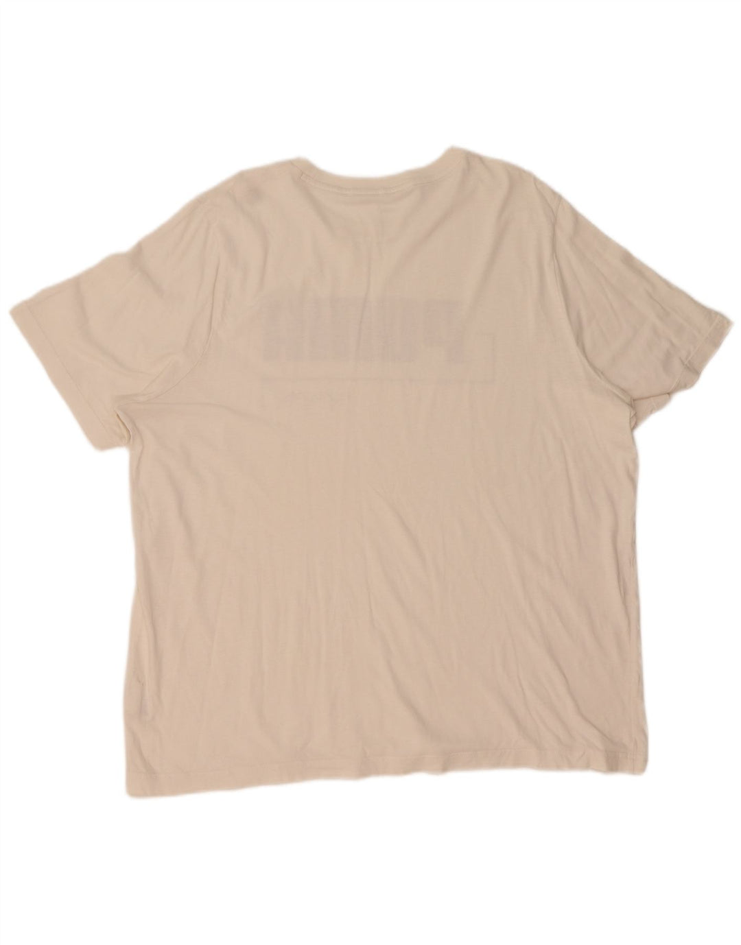 T-shirt grafica da uomo Puma Top 2XL cotone bianco
