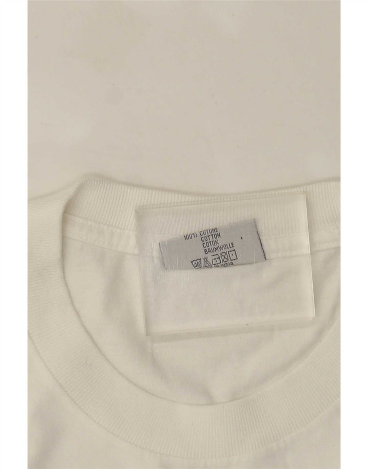 T-shirt grafica da uomo Fila Top bianco medio